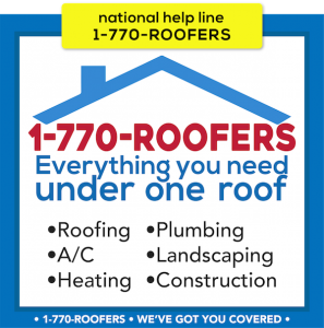 1-770-ROOFERS is the National Helpline for Connecting Consumers to Service Contractors Doctor